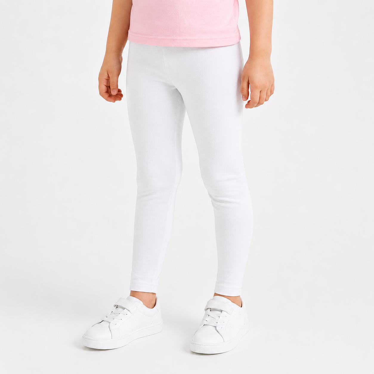 Classic White Kids Tights